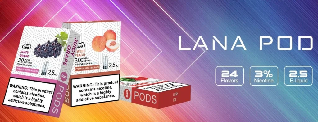 LANA煙彈_LANA發光煙彈_賣點宣傳海報